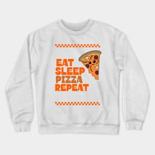 FUNNY Kawaii Pepperoni Pizza Slice Saying Crewneck Sweatshirt